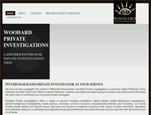 Tablet Screenshot of pittsburghinvestigations.com